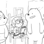 coloriage We Bare Bears gratuit a imprimer