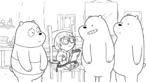 coloriage We Bare Bears gratuit a imprimer