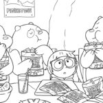 coloriage We Bare Bears à imprimer pdf gratuit