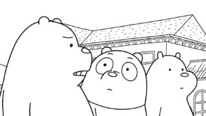 coloriage We Bare Bears gratuit pour enfants