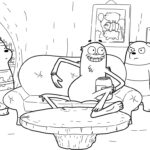 coloriage We Bare Bears et dessin a imprimer