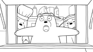 coloriage We Bare Bears a telecharger