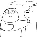 coloriage We Bare Bears gratuit à imprimer