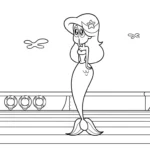coloriage Zig e Sharko pour enfants