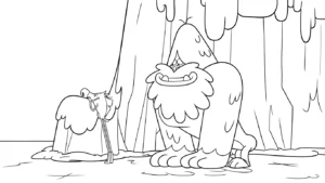 a imprimer coloriage Zig e Sharko gratuit
