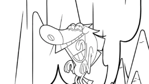 coloriage Zig e Sharko a imprimer gratuitement