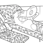 coloriage Zig e Sharko pour primaire