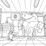 coloriage Zig e Sharko et dessin a imprimer