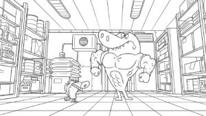 coloriage Zig e Sharko et dessin a imprimer
