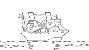 coloriage Zig e Sharko à imprimer pour enfant de 3 ans