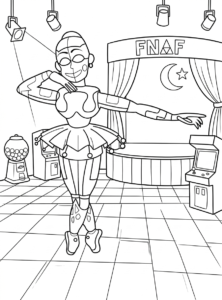 coloriage FNAF gratuit en ligne