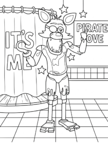 coloriage FNAF a colorier en ligne gratuitement