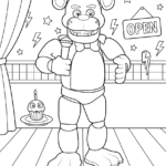 coloriage FNAF et apprentissage