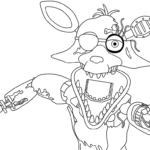 coloriage FNAF pour enfants à télécharger