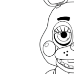 coloriage FNAF gratuit a imprimer