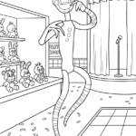 imprimer coloriage FNAF gratuit