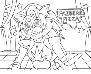 coloriage FNAF en ligne