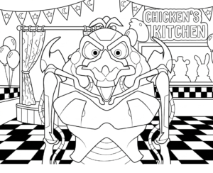 coloriage FNAF gratuit en ligne