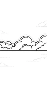 coloriage Nuage updated à imprimer pdf gratuit