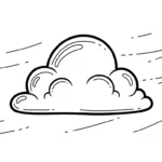 coloriage Nuage updated en ligne