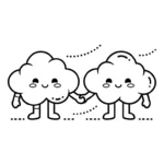 coloriage Nuage updated à imprimer gratuitement