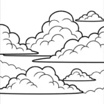 coloriage Nuage updated pour enfant de 8 ans