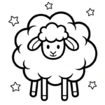 coloriage Nuage updated en ligne pour enfant