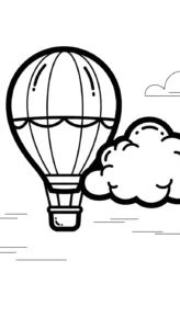 coloriage Nuage updated et decoupage