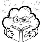 coloriage Nuage updated en ligne