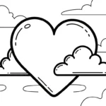coloriage Nuage updated à imprimer pour enfant de 7 ans