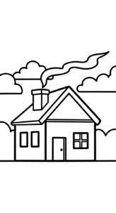 coloriage Nuage updated à imprimer pour enfant de 6 ans