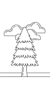 coloriage Nuage updated à imprimer pour enfant de 2 ans